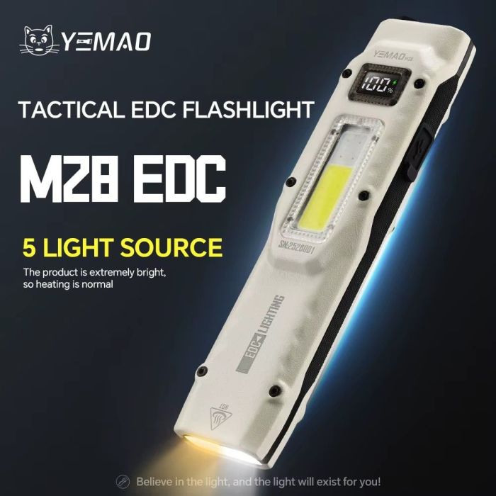 Портативний світлодіодний ліхтарик YEMAO YM-M28