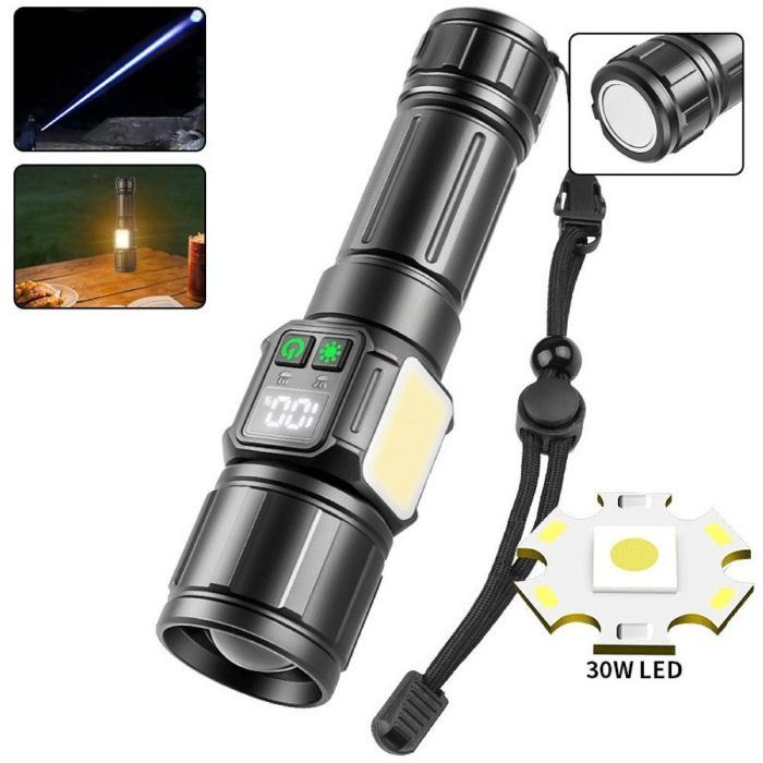Портативный светодиодный фонарик YEMAO YM-S2305C-TG 1200Lm 6000K