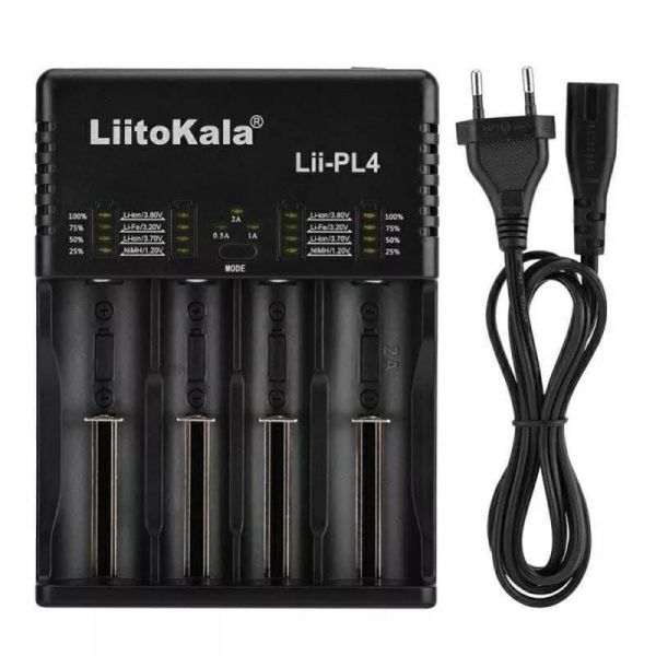 Універсальний зарядний пристрій Liitokala lii-Pl4