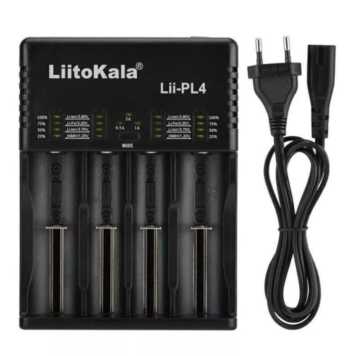 Універсальний зарядний пристрій Liitokala lii-Pl4