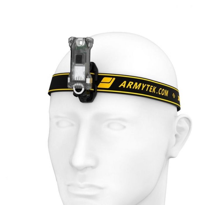 Налобний світлодіодний ліхтарик Armytek Zippy Extended Set WR Grey  120Lm 5000K